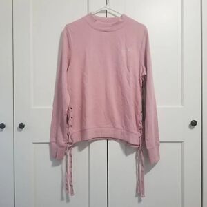 Bebe sport side tie sweater